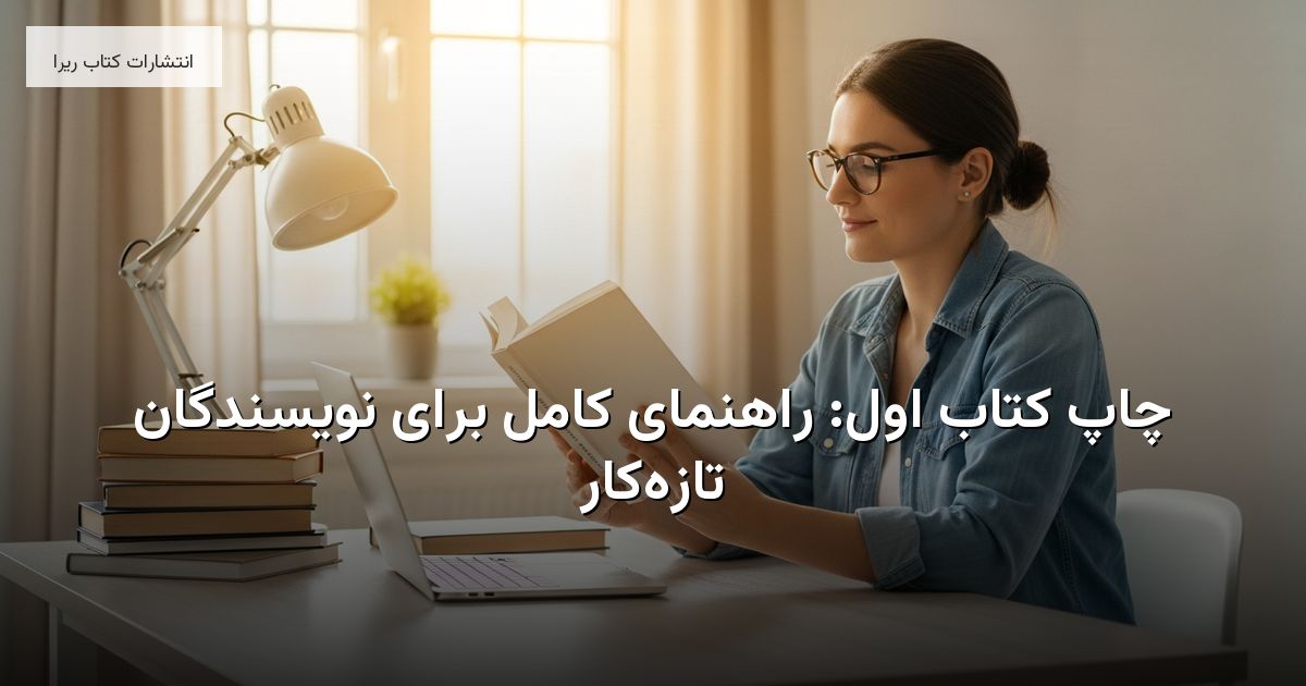 چاپ کتاب اول: راهنمای کامل برای نویسندگان تازه‌کار